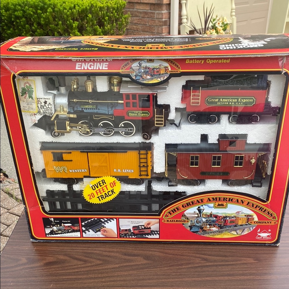 The Great American Express Battery Operated Train Set
